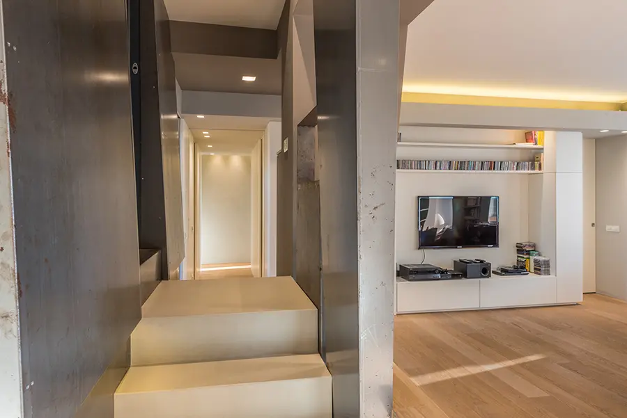 CELADA ARCHITETTI Ristrutturazione appartemento duplex